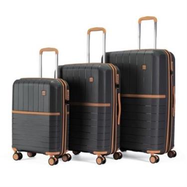 Imagem de Kit 3 Malas De Viagem ABS Rígido Primicia Rodinhas 360 Grande Reforçada com Cadeado TSA...