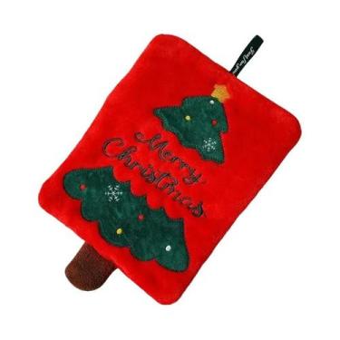 Imagem de Toalha De Mão De Natal Com Desenho Animado Fofo, Espessa, De Fleece Co