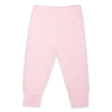 Imagem de Calça Mijão Bebê Menina Rosa Claro Algodão Mini & Co-Feminino