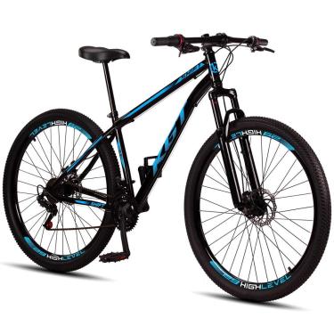 Imagem de Bicicleta Aro 29 KGT Shift Aço Carbono Freios a Disco Suspensão 21 Marchas-Unissex