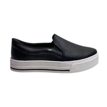 Imagem de Tênis Via Marte Feminino 027027 Preto-Feminino
