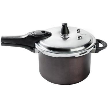 Imagem de Panela de Pressão com Revestimento Cerâmico e Fundo De Indução Brinox 