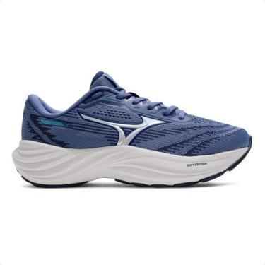Imagem de Tênis Mizuno Goya 3 Unissex, 40, Azul, Branco