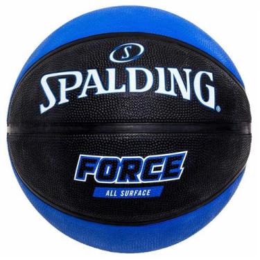 Imagem de Bola Basquete Spalding Force Tamanho 7 Azul, Azul