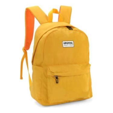 Imagem de Mochila De Costas Juvenil Up4you Ms46533up Luxcel, Amarelo