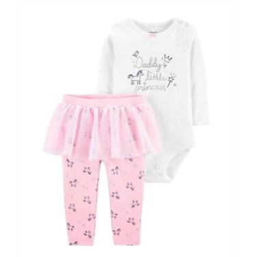 Imagem de Conjunto Carters Body e Legging com tutu, 18m