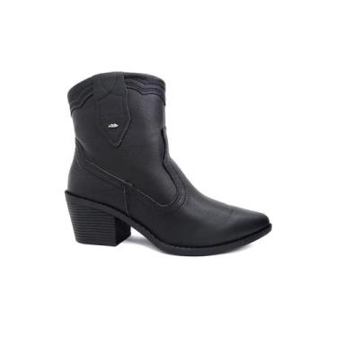 Imagem de Bota Dakota Texana Feminina G6021 Preto, 36, Preto