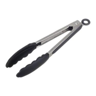 Imagem de Pegador Multiuso Inox/Silicone 23cm Weck- Preto - Weck Utilidades, UNI