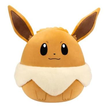 Imagem de Pelucia Eevee Pokemon 10 Wave 7a , Squishmallows, Sunny - Sunny Brinqu