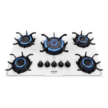 Imagem de Cooktop a gás Itatiaia Branco 5 Bocas Itamaster 3700000344