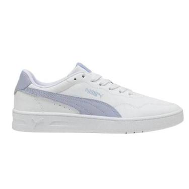 Imagem de Tênis Puma Court Lally BDP Feminino White/Cool Weather, Branco, 35