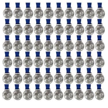 Imagem de Medalha Medasul Honra ao Mérito 35mm Kit C/ 60 Unidades Cor:BronzeTama