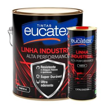 Imagem de Prime Epoxi Vermelho Óxido Industrial Com Endurecedo 3,6l - EUCATEX