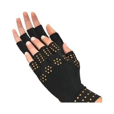 Imagem de Luvas De Compressão Magnética Anti-Artrite Para Terapia, Suporte Para 