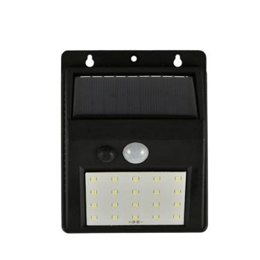 Imagem de Arandela Led Solar Sunshine AS1 com Sensor de Presença IP44 Preto Taschibra 5CM 2W 6500K 120LM