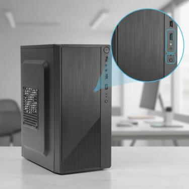Imagem de Computador Completo H61 - LGA 1155 Intel Core I3 2a Geração 4GB RAM SSD 480GB Windows 10 Brazil PC 48CM Monitor 19