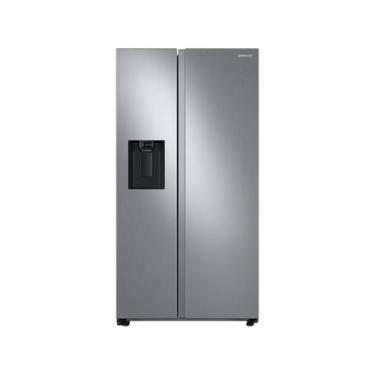 Imagem de Geladeira Samsung Side by Side 628 Litros Inox Look RS60, Inox Look, 1