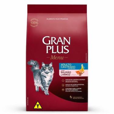 Imagem de GP Menu Gato Castrado Frango e Arroz Ração Premium Seca 1kg Nutrição C