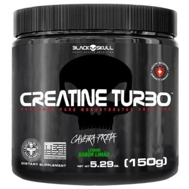 Imagem de Creatine Turbo (150g) - Sabor: Limão - Black Skull