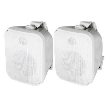 Imagem de Caixa Acústica AAT OS120-IP56 Sol e Chuva ( Branca ) ( Par )