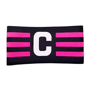 Imagem de Faixa de Capitão Braçadeira de Futebol Várias Cores Pronta Entrega (Preta)