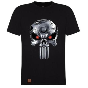Imagem de Camiseta Casual Exterminator Skull - Guaialifestyle