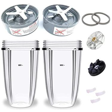 Imagem de Peças de substituição de lâmina de extração, copos e rodas de acionamento, juntas e amortecedores, peças de reposição para NutriBullet Blender Accessories 600W/900W Series