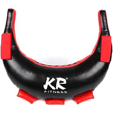 Imagem de Bolsa búlgara croissant búlgaro bolsa de energia esportiva força rolamento de peso treinamento fitness boxe perfuração não preenchida sacos de areia vazios 5-25Kg-preto_10kg atualizado