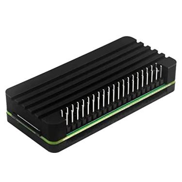 Imagem de MOOKEENONE Capa de liga de alumínio com agulha de 40 pinos para Raspberry Pi Zero 2 W