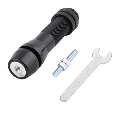 Imagem de Assento de molinete de pesca de arco, kits de molinetes de pesca de alumínio resistente para adultos kits de carretel de pesca giratório para composto arco recurvo caça arco recurvo (preto)