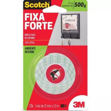 Imagem de Fita Fixa Forte 12mmx1,5M Espuma Scotch 3M