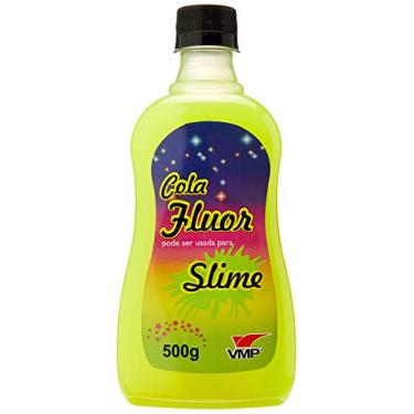 Imagem de Cola Color Fluor 500G Cor Unica Caixa C/6 Amarelo