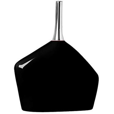 Imagem de Vaso Texas Com Aluminios Ceramicas Pegorin Preto No Voltagev