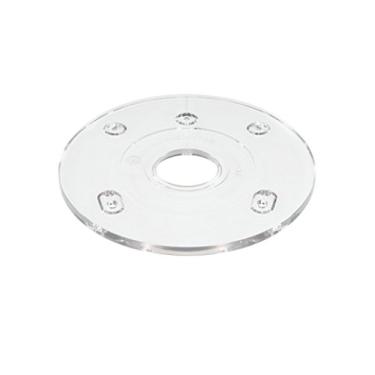 Imagem de Bosch PR110 Palm Router Subbase - Compatível com guias de modelo rosqueado RA, design durável para roteamento de precisão