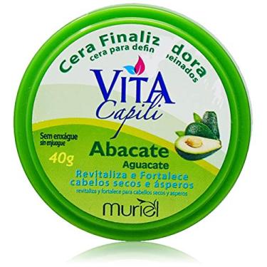 Imagem de Cera Finalizadora Capilar Abacate 40G, Muriel, Muriel