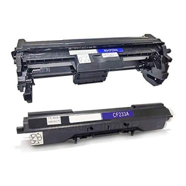 Imagem de Kit Fotocondutor CF234A + Toner CF233A Compatíveis para Impressora M106W M134A MFP M134FN MFP M106 M134