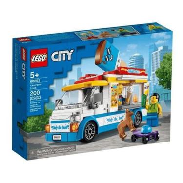 Imagem de Lego City Veiculo Ice Cream Van De Sorvetes 200 Peças 60253