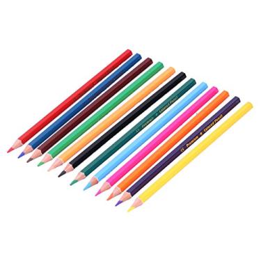 Imagem de Lápis de pintura, materiais de arte, 12 peças, ferramentas de pintura infantil, desenho, desenho, artigos de papelaria, conjunto de lápis de cor para livros de colorir para crianças
