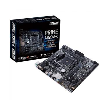 Placa Mãe P/AMD Asus A320M-KBR AM4 DDR4 Matx