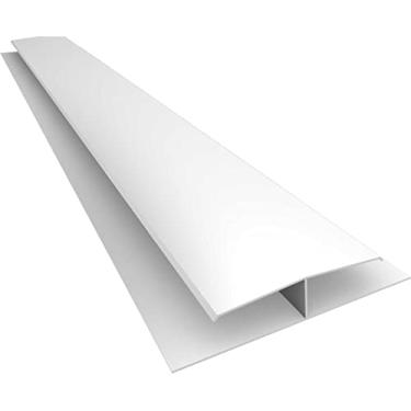 Imagem de Acabamento Emenda Forro PVC Rigida Branca 6mt Plasbil
