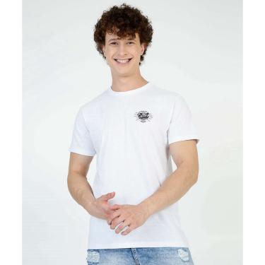 Imagem de Camiseta Masculina Estampa Frontal Manga Curta Rock & Soda