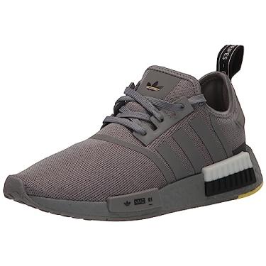 Imagem de adidas Originals Tênis masculino NMD, Cinza/Preto/Branco, 6