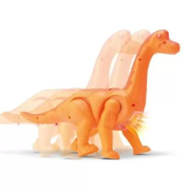 Imagem de Dinossauro Brontossauro Luz, Som E Movimento Dinopark - Bee Toys