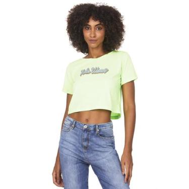 Imagem de Camiseta Feminina Malha Collection Neon Polo Wear Verde Médio