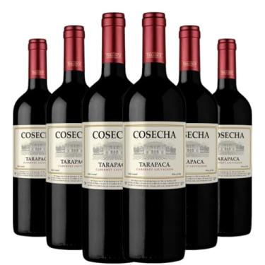 Imagem de Caixa com 6 vinhos Tarapacá Cosecha Cabernet Sauvignon 750 ml