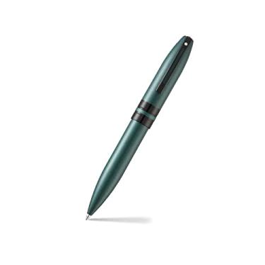 Imagem de Sheaffer Caneta esferográfica ícone 9109 - verde metálico com acabamento PVD preto brilhante