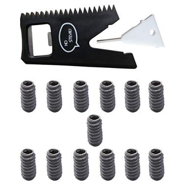 Imagem de Ho Stevie! Pente de cera de surfe + chave de quilha + 13 parafusos de quilha [FCS ou Futures] + abridor de garrafa, FCS