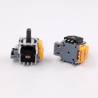 Imagem de 2 peças de substituição de módulo joystick de sensor analógico 3D Hall Effect para PS4 Sensor analógico Potenciômetro cor amarela