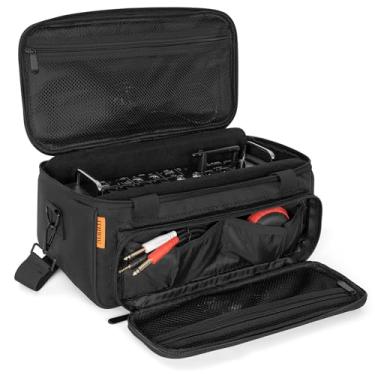 Imagem de ITHWIU Padded Mixer Carry Bag Fits Behringer X-AIR Series Mixers（ XR12，XR16，XR18）, L 14.6" x W 7.5" x H 6.7" Black