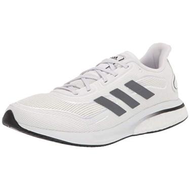 Imagem de adidas Almofada Supernova Masculina, Calçado branco/cinza cinco/preto, 8.5